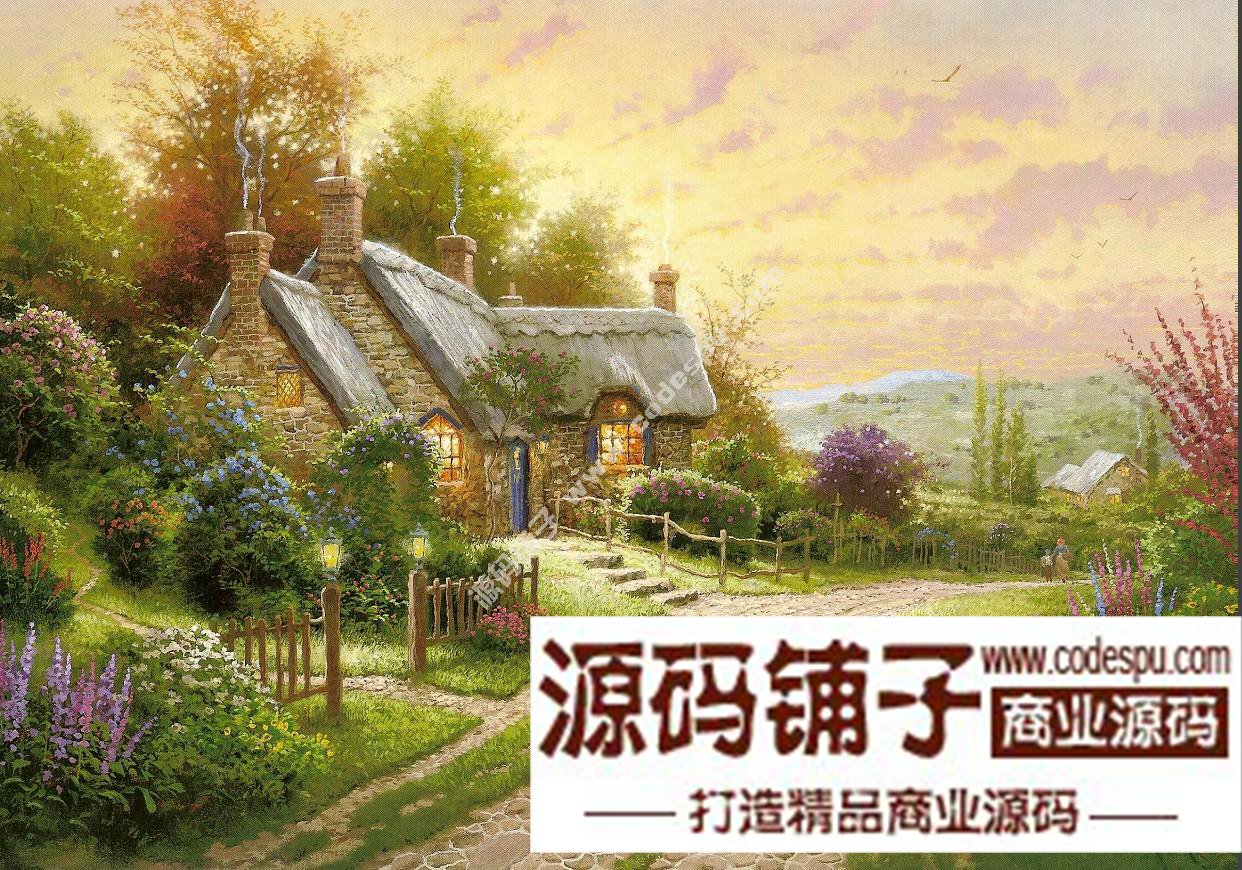 美國風景畫大師★Thomas Kinkade 托馬斯〓油畫作品高清圖片集