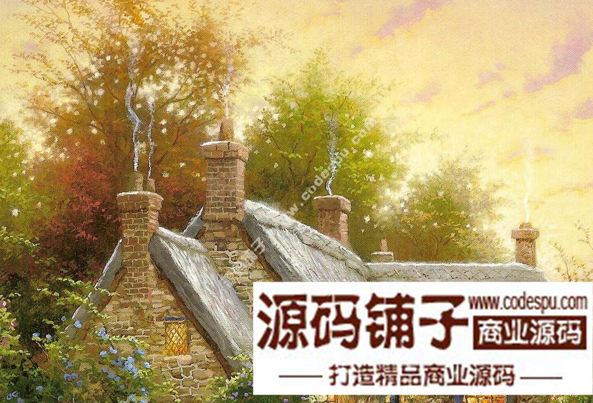 美國風景畫大師★Thomas Kinkade 托馬斯〓油畫作品高清圖片集