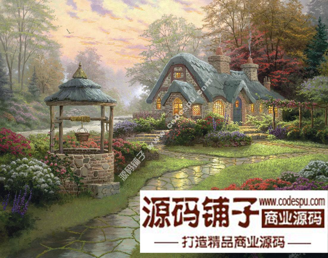 美國風景畫大師★Thomas Kinkade 托馬斯〓油畫作品高清圖片集