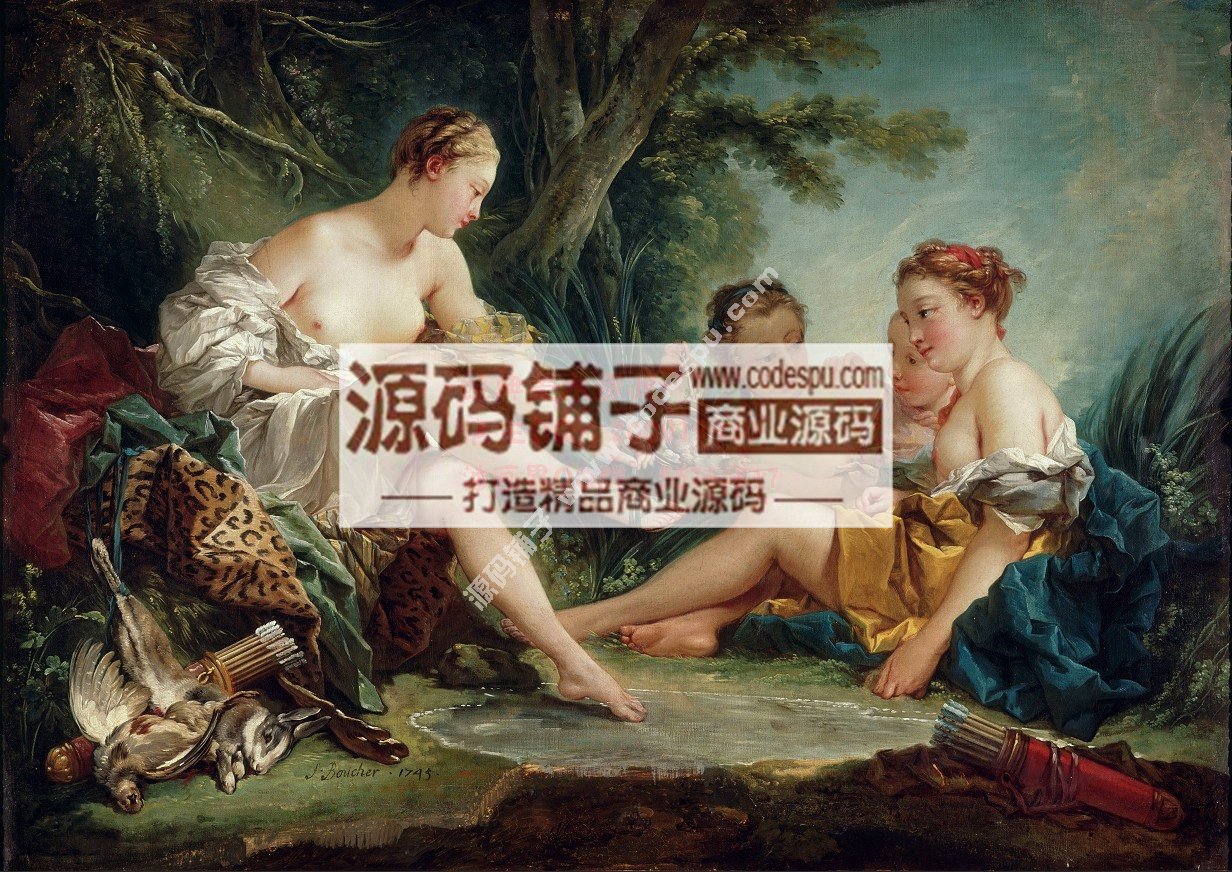 洛可可畫派★弗朗索瓦.布歇 Boucher 繪畫作品高清圖片140幅