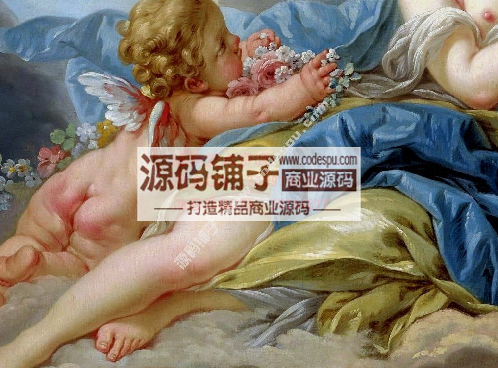 洛可可畫派★弗朗索瓦.布歇 Boucher 繪畫作品高清圖片140幅