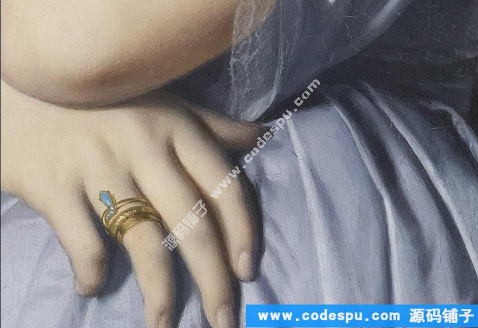 油畫高清圖片★安格爾 J.A.D Ingres 繪畫作品高清圖片64幅 2.5G