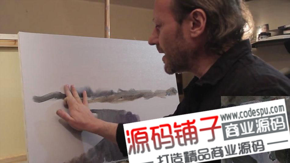 俄羅斯藝術家極品教程【雪景油畫技法】720P