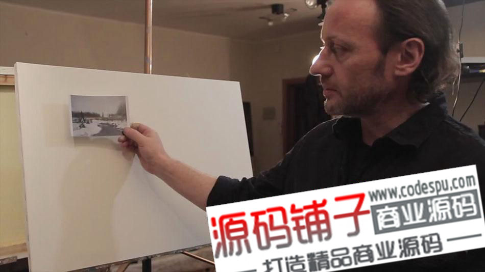 俄羅斯藝術家極品教程【雪景油畫技法】720P