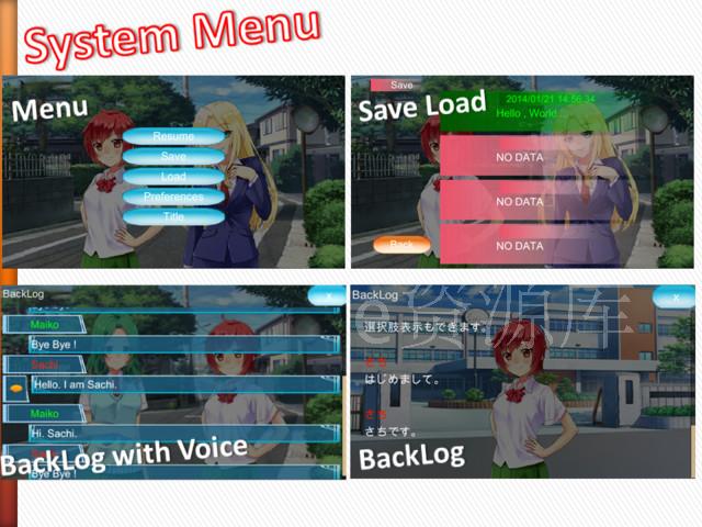 unity3dΑԴa(xing)ĿVisual Novel ToolkitҕX(ju)Сf(shu)ðU(xin)