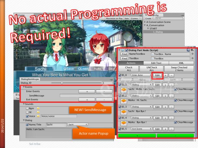 unity3dΑԴa(xing)ĿVisual Novel ToolkitҕX(ju)Сf(shu)ðU(xin)