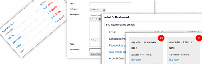 Wordpress插件_WP User Frontend Pro V2.2.4專業(yè)版/前端漢化版