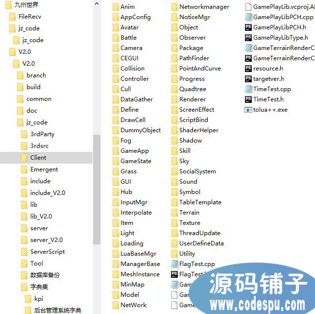 《九州世界Online》全套游戲源碼(服務(wù)端+客戶端+數(shù)據(jù)庫)