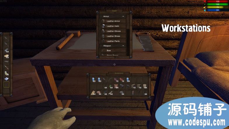 unity 3D野外生存游戲源碼_槍?xiě)?zhàn)游戲源碼_c#源碼_支持多人游戲