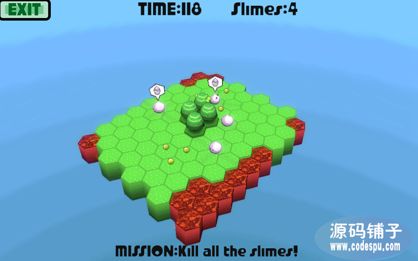 Unity3D休閑益智《史萊姆世界》手機(jī)游戲源碼