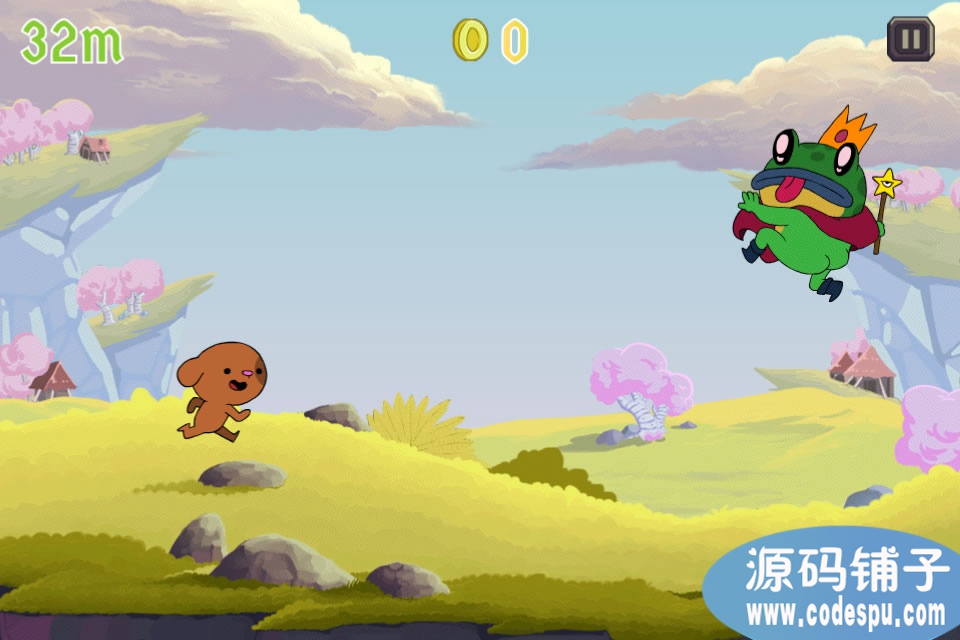 ios手游源碼_ios動物橫版跑酷游戲《Runimals》源碼