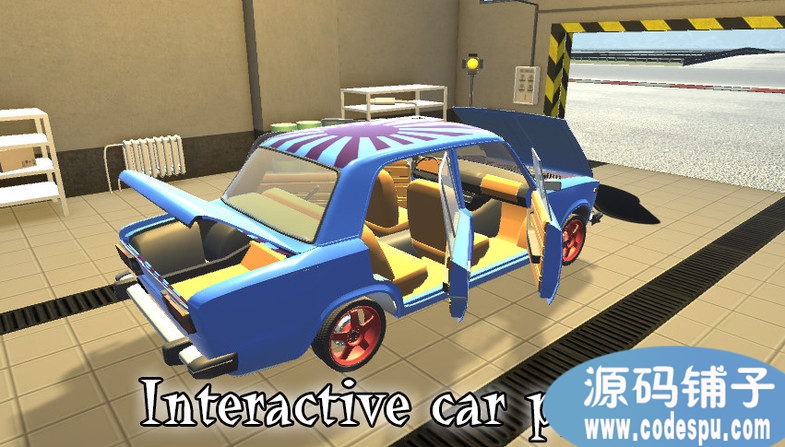 unity汽車(chē)結(jié)構(gòu)構(gòu)造系統(tǒng)項(xiàng)目源碼Keeree Car Constructor