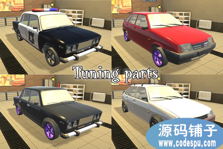 unity汽車(chē)結(jié)構(gòu)構(gòu)造系統(tǒng)項(xiàng)目源碼Keeree Car Constructor