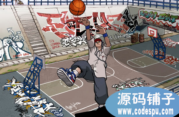 《街頭籃球FreeStyle》完整源代碼(服務端+客戶端+資源+文檔)
