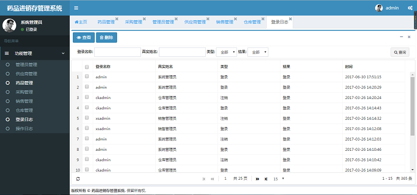 java/springmvc/bootstrap 藥品進銷存管理系統 藥品管理