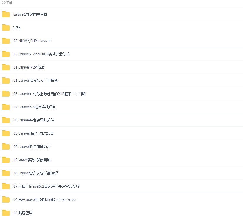 Laravel5.4Tͨȫҕl̳+ĿԴa2017
