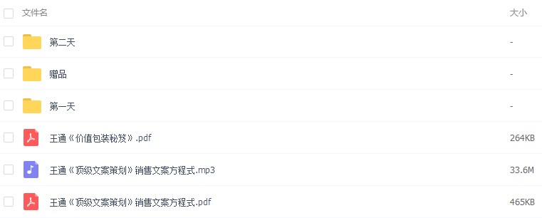 王通《頂級(jí)文案策劃》課程培訓(xùn) 銷售文案 seo自媒體教程 微營(yíng)銷