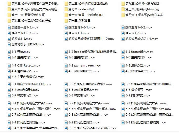 bootstrap框架視頻教程 前端開(kāi)發(fā)視頻教程 web前端完整實(shí)戰(zhàn)項(xiàng)目