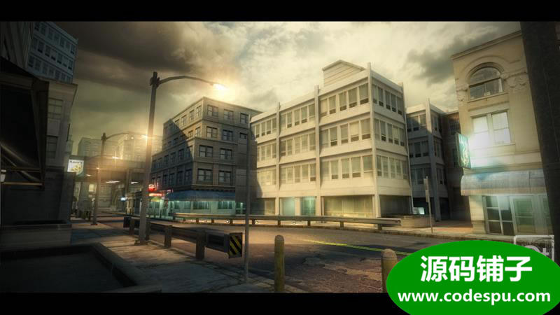 Unity3d寫實城市建造資源包 包含城市建設的一切組件