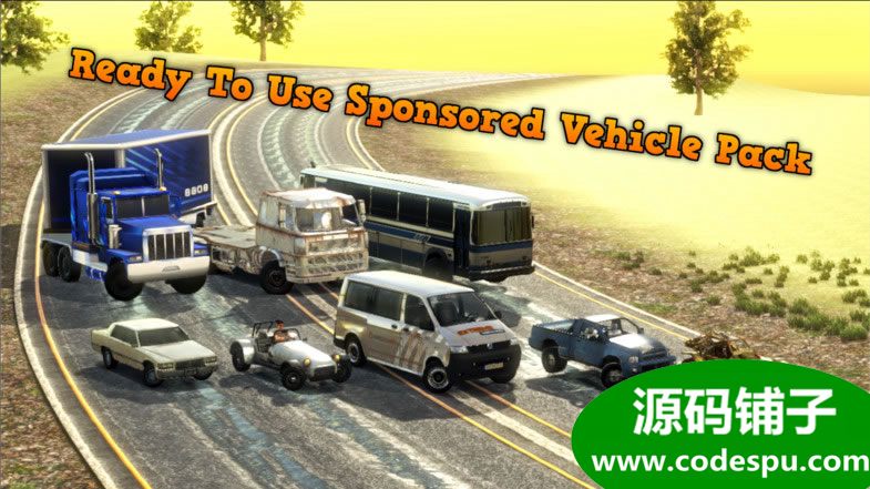 unity汽車控制系統(tǒng)源碼 Realistic Car Controller 3.0f