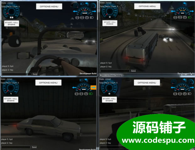 unity汽車控制系統(tǒng)源碼 Realistic Car Controller 3.0f