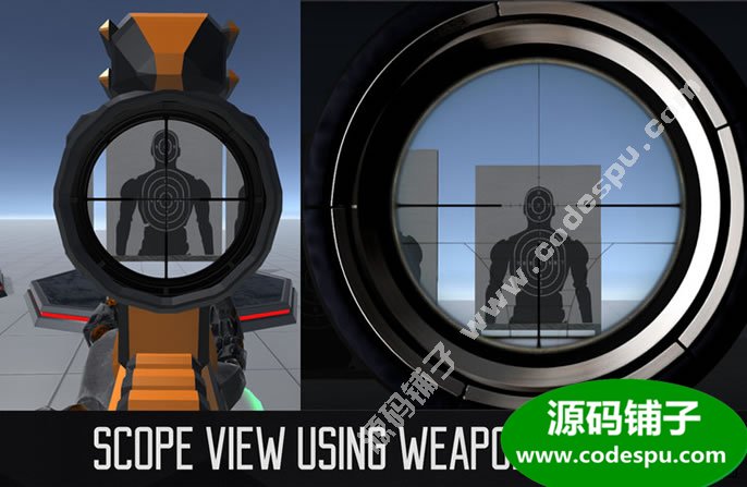 unity第三人稱射擊游戲模板 Shooter Template 1.1d