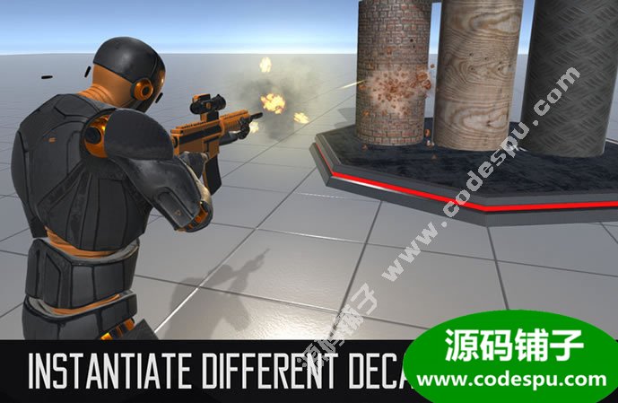 unity第三人稱射擊游戲模板 Shooter Template 1.1d