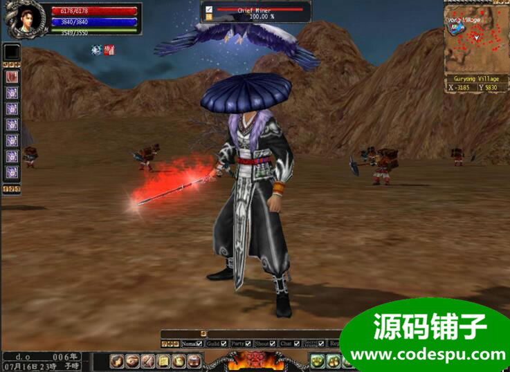 韓國武俠3D MMORPG游戲源碼 《Martial Heroes》源碼+數據庫