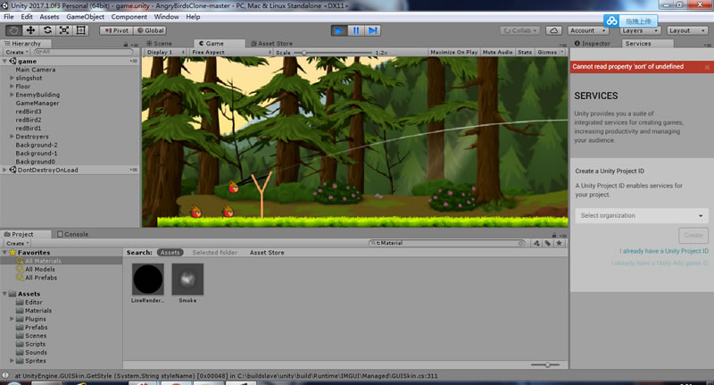 Unity3D瘋狂的小鳥游戲源碼 AngryBirdsClone源碼