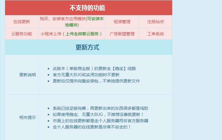 微擎平臺源碼V1.7.2商業版穩定程序 內含多模塊 安裝任意本地模塊