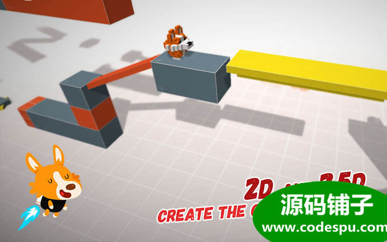 unity2D游戲引擎源碼2D+2.5D Platformer Corgi Engine 4.0