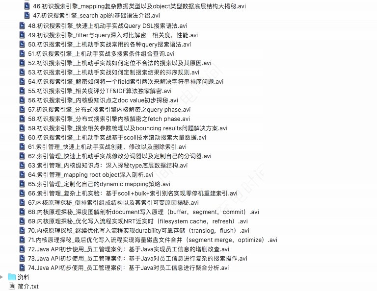 ELK6 ElasticSearch6.2入門到實戰教程 Logstash Kibana視頻教程