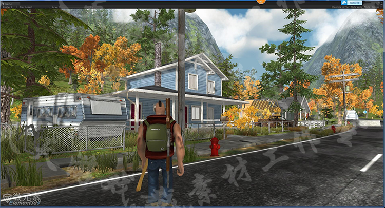 Unity3D FPS射擊游戲源碼 人物汽車控制系統場景模型 U3D資源