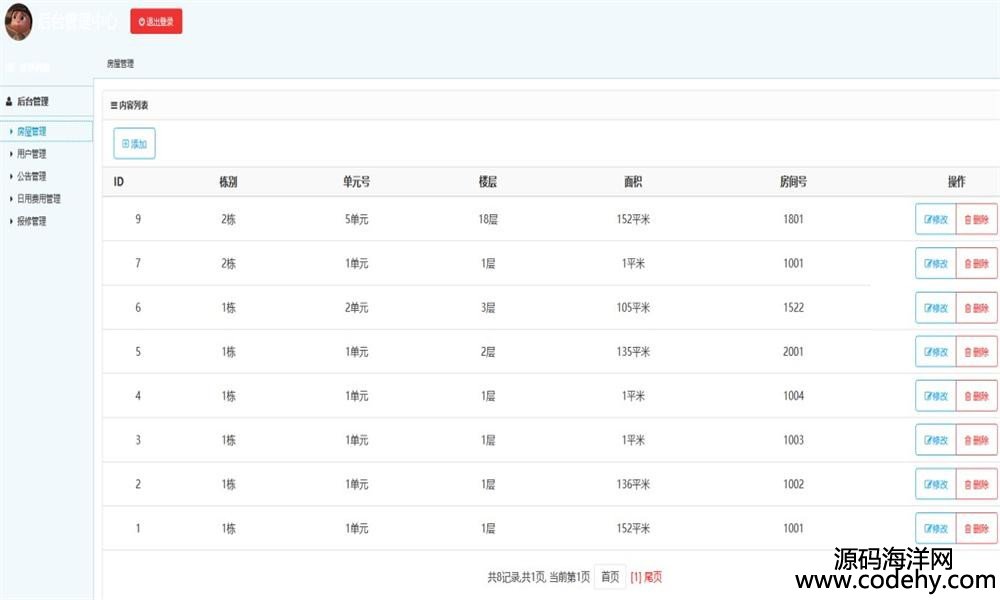 566-JAVA微信物業管理系統源碼