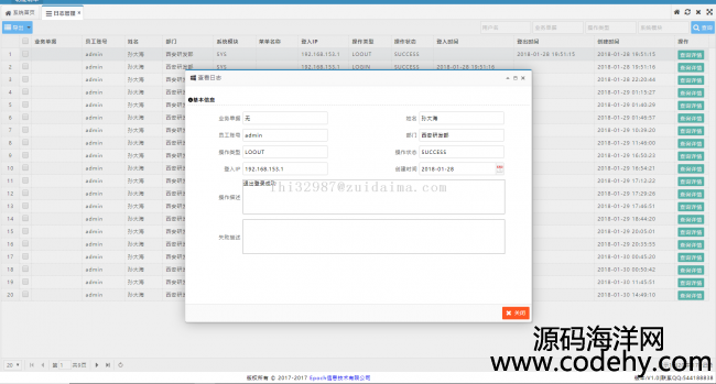基于Jfinal權限工作流管理系統